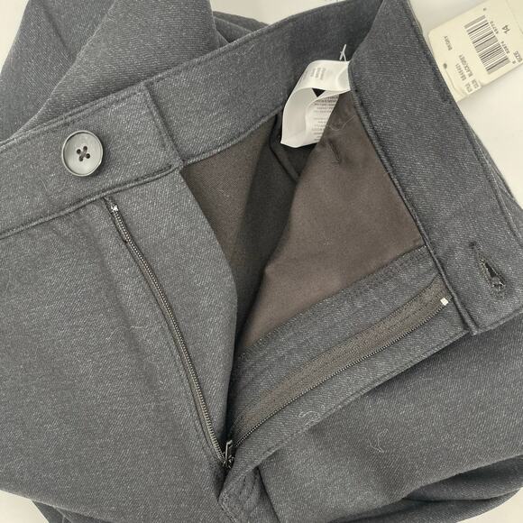 KUT FROM THE KLOTH Pants Size 14 NWT Gray/Black Dress Ponte Comfy Work Office - Picture 7 of 13